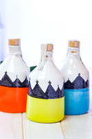 custom painted bottles